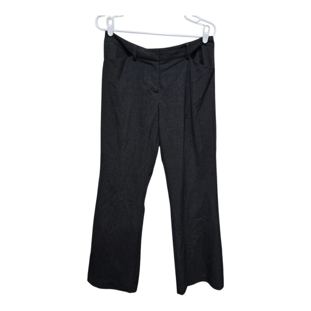 Chico’s Charcoal Stretch Trouser Pants 0 Short Small